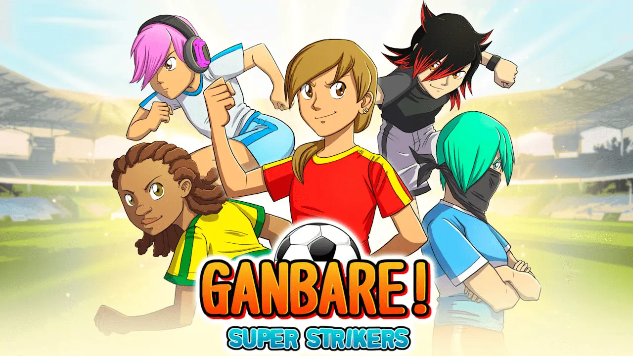 Ganbare! Super Strikers Logo