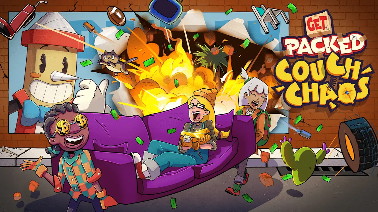 Get Packed: Couch Chaos Logo