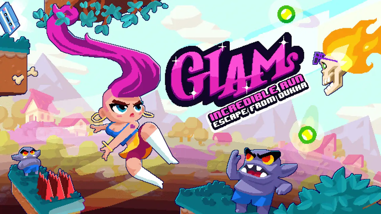 Glam's Incredible Run: Escape from Dukha Logo