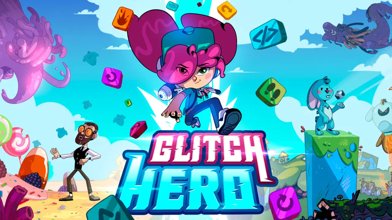 Glitch Hero Logo