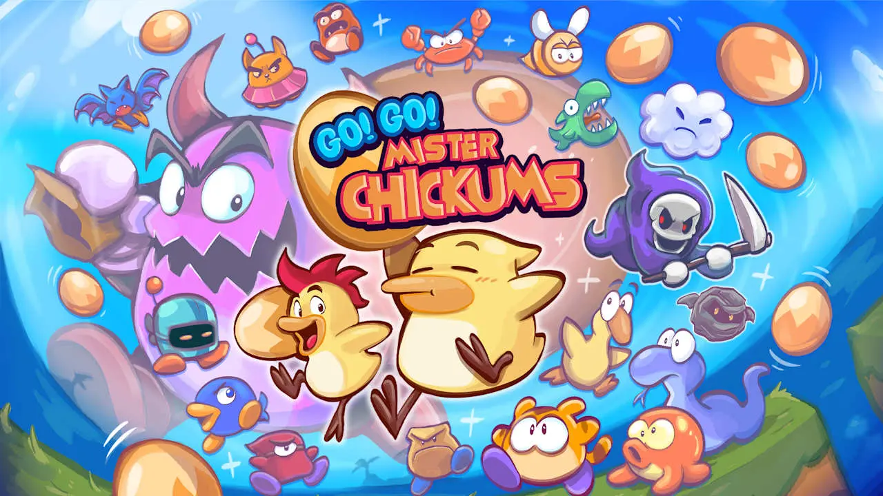 Go! Go! Mister Chickums Logo