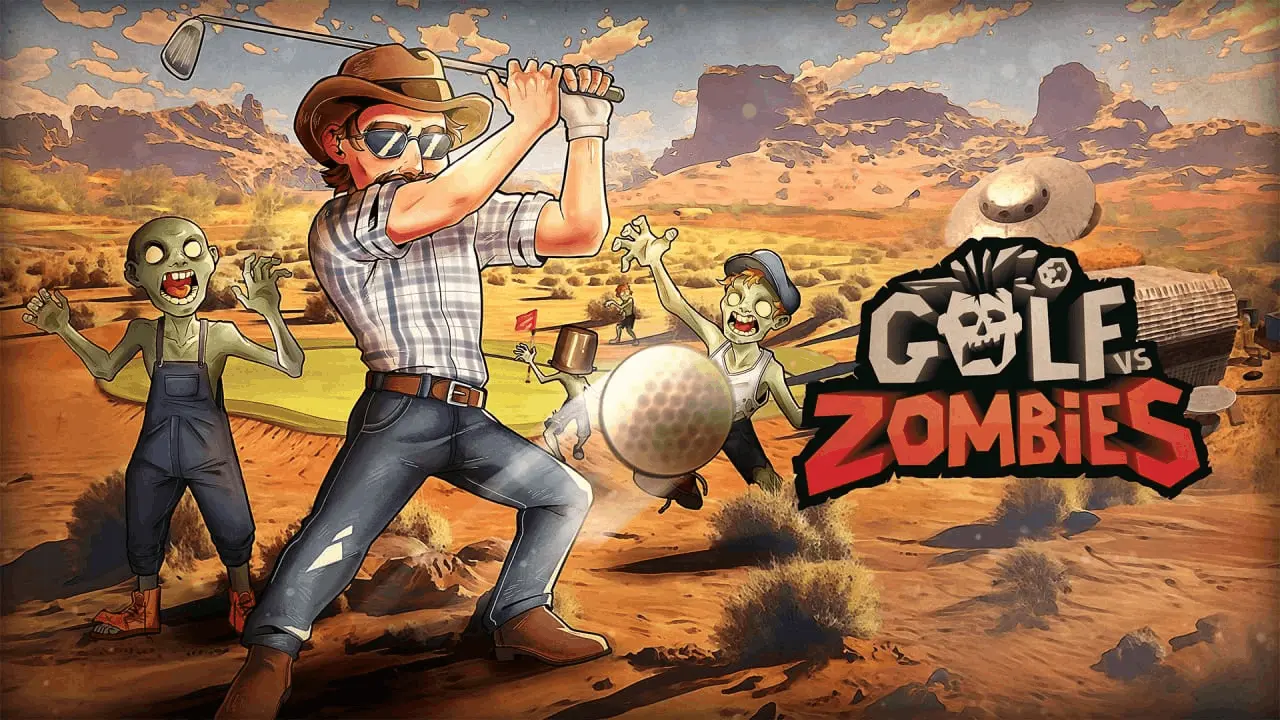 Golf VS Zombies Logo