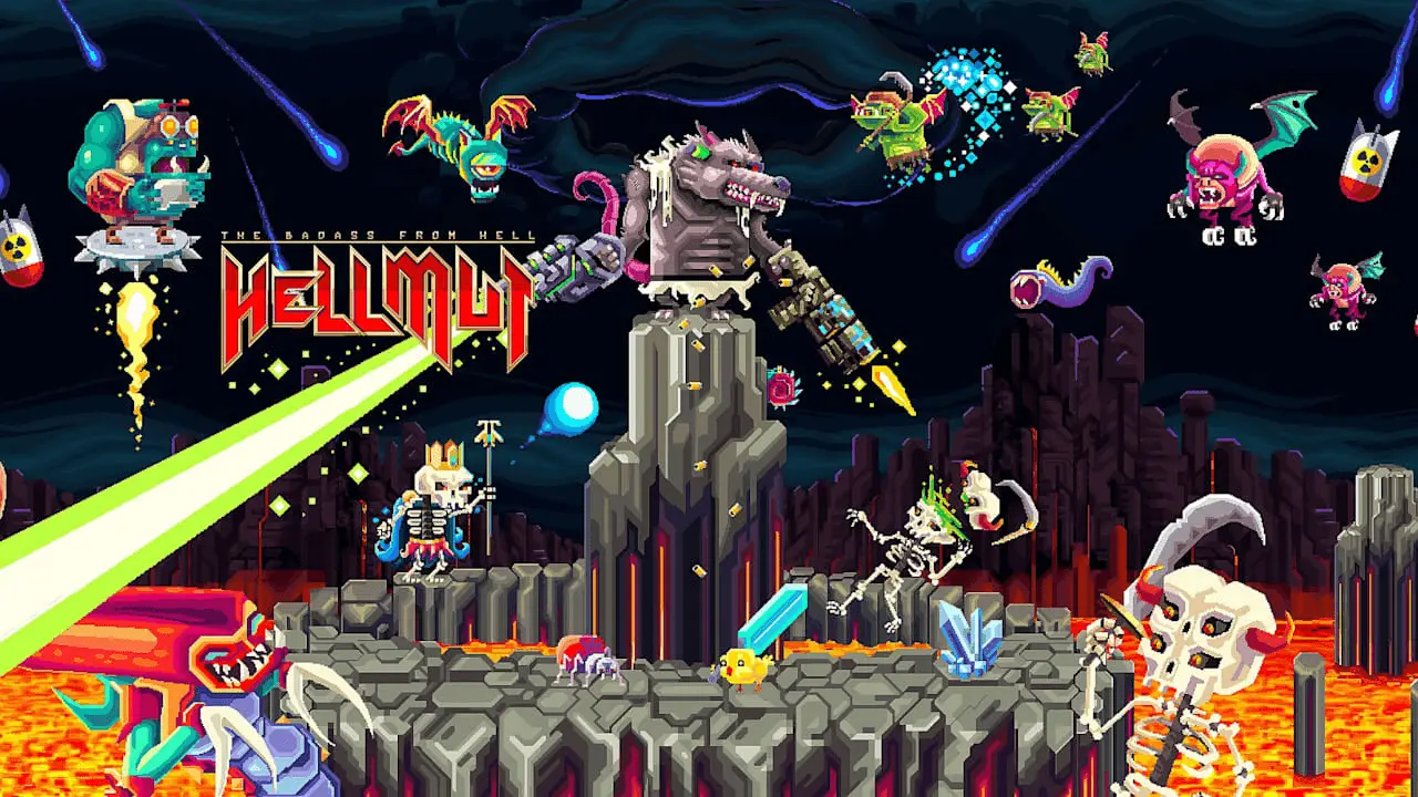 Hellmut: The Badass from Hell Logo