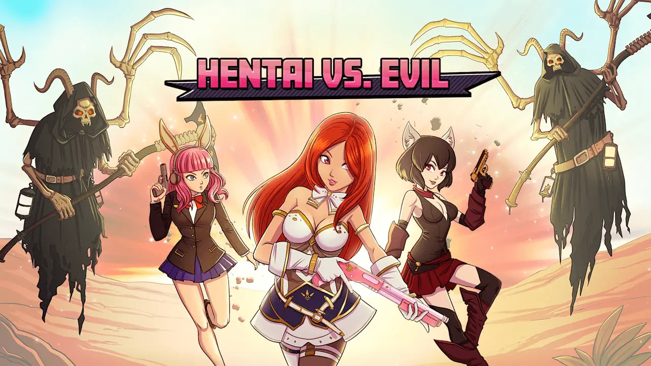 Hentai vs. Evil Logo