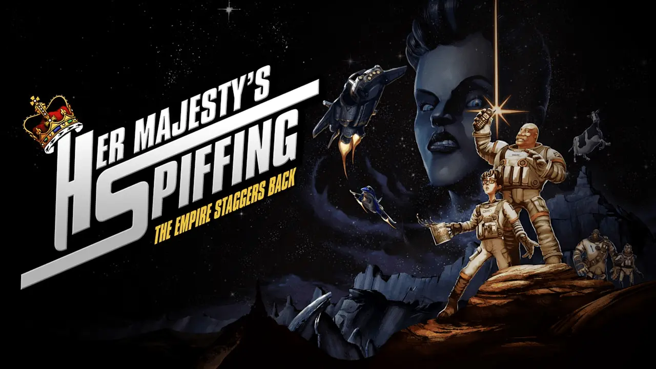 Her Majesty's SPIFFING Logo