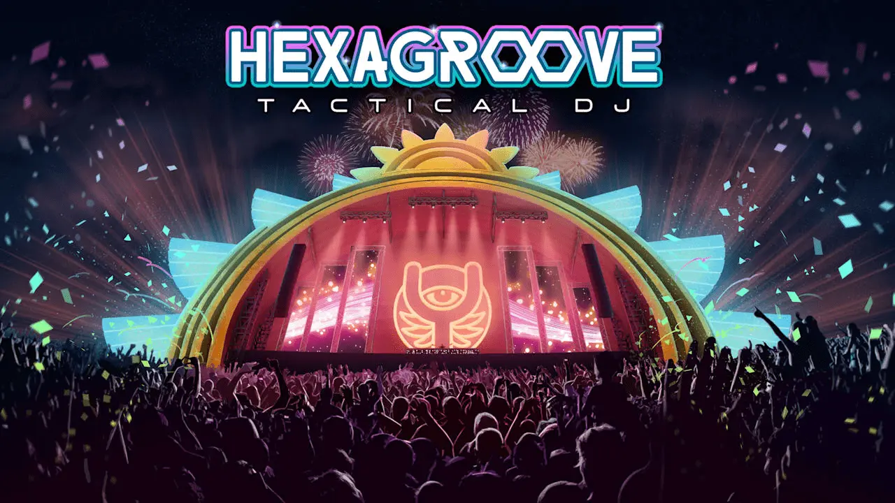 Hexagroove: Tactical DJ Logo
