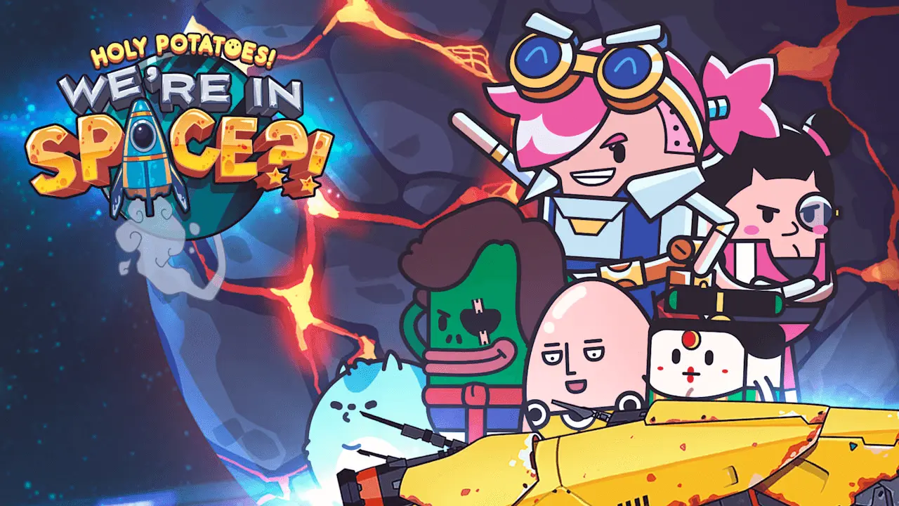 Holy Potatoes! We're In Space?! Logo