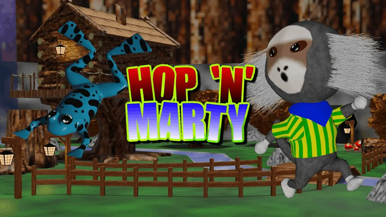 Hop 'n' Marty Logo