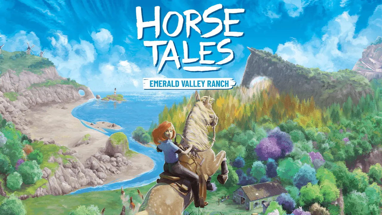 Horse Tales: Emerald Valley Ranch Logo