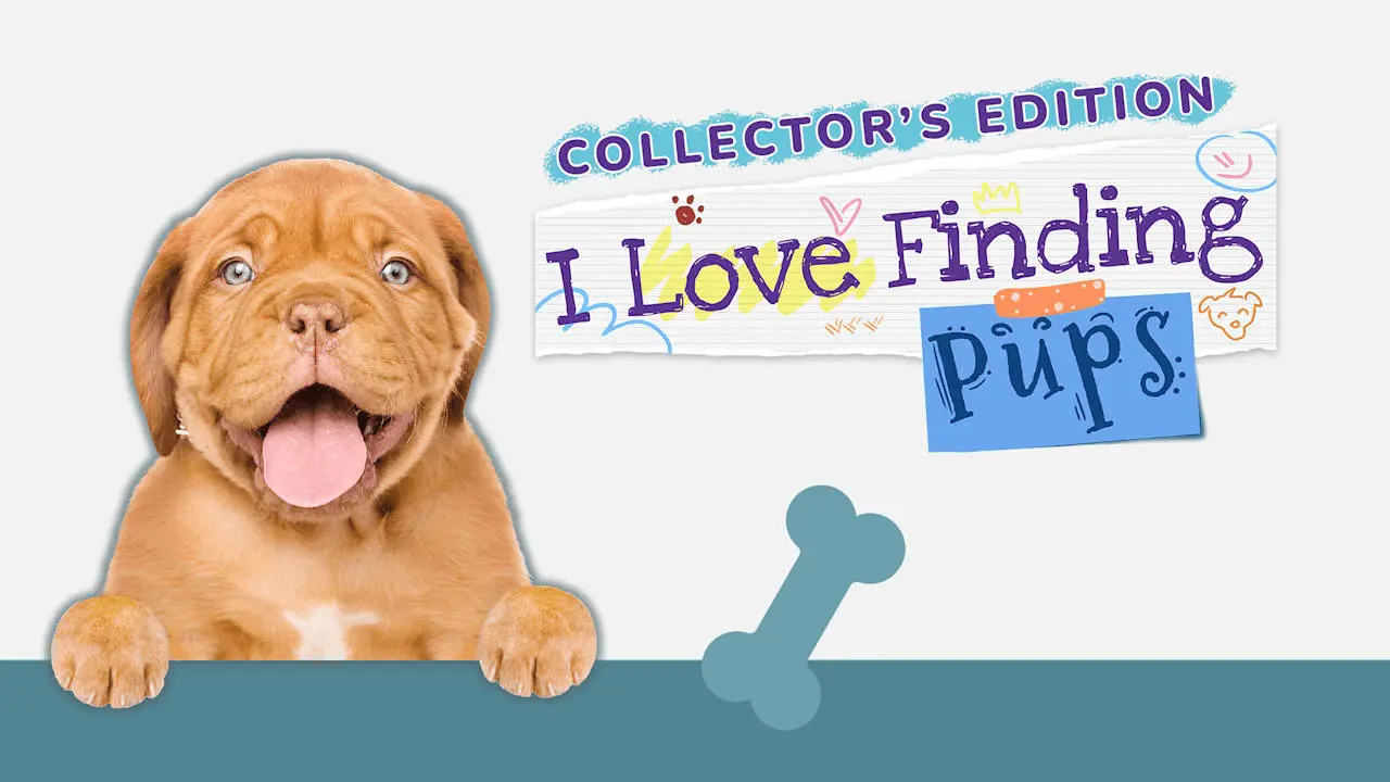 I Love Finding Pups! - Collector's Edition Logo