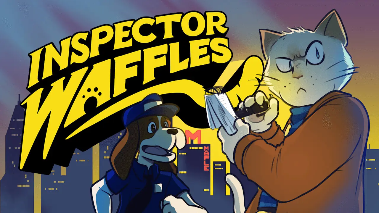 Inspector Waffles Logo