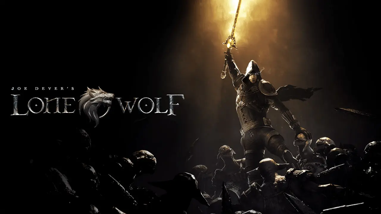 Joe Dever's Lone Wolf Logo