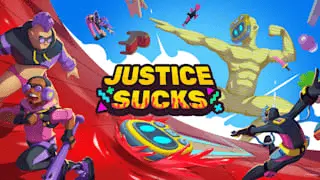 JUSTICE SUCKS Banner