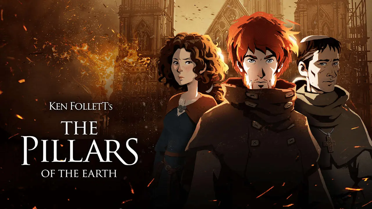 Ken Follett's The Pillars of the Earth Logo