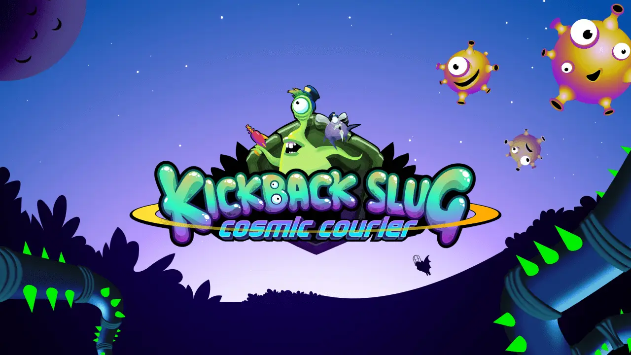 Kickback Slug: Cosmic Courier Logo