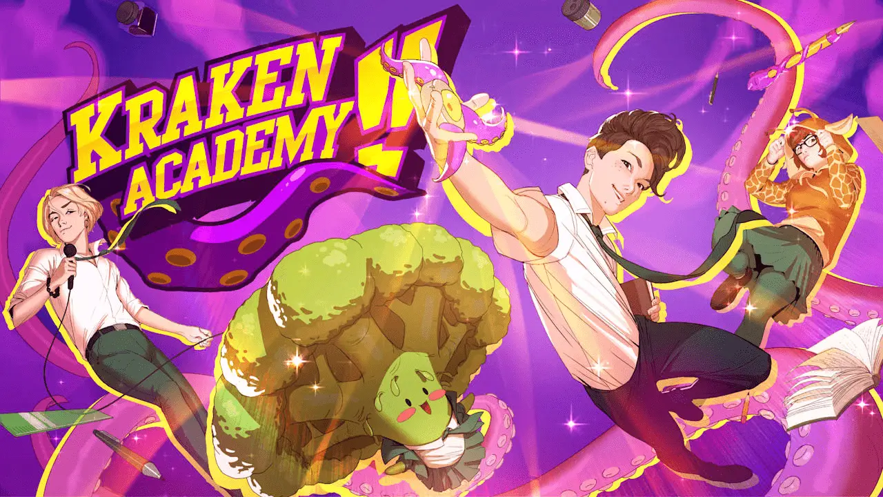 Kraken Academy!! Logo