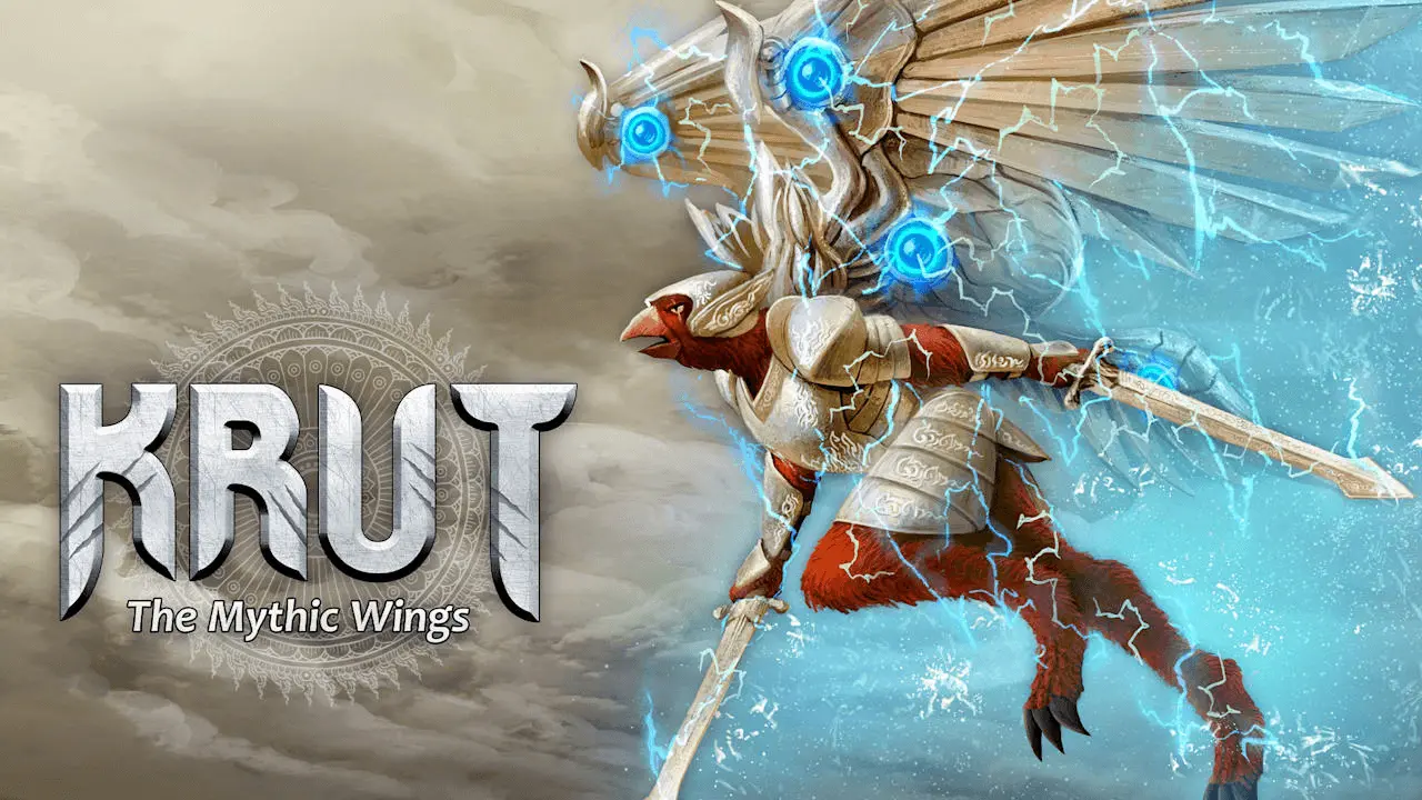 Krut: The Mythic Wings Logo