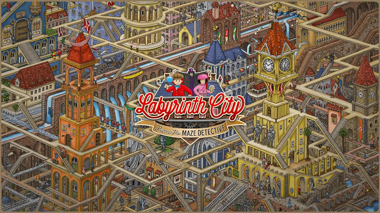Labyrinth City: Pierre the Maze Detective Logo