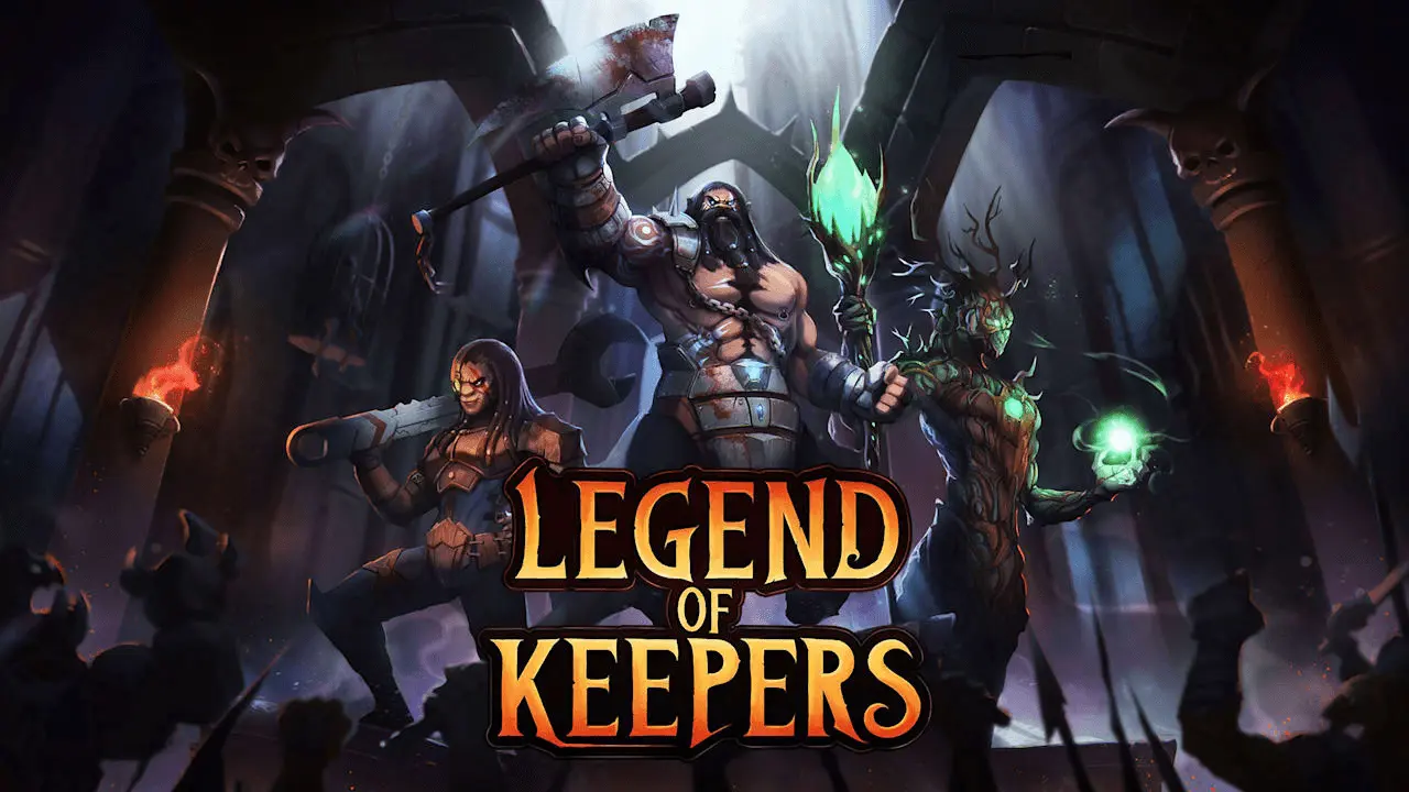 Legend of Keepers: Career of a Dungeon Manager Logo