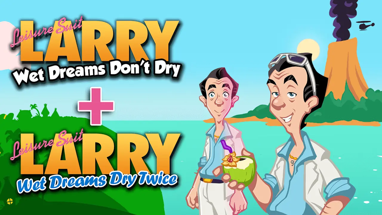 Leisure Suit Larry - Wet Dreams Saga Logo