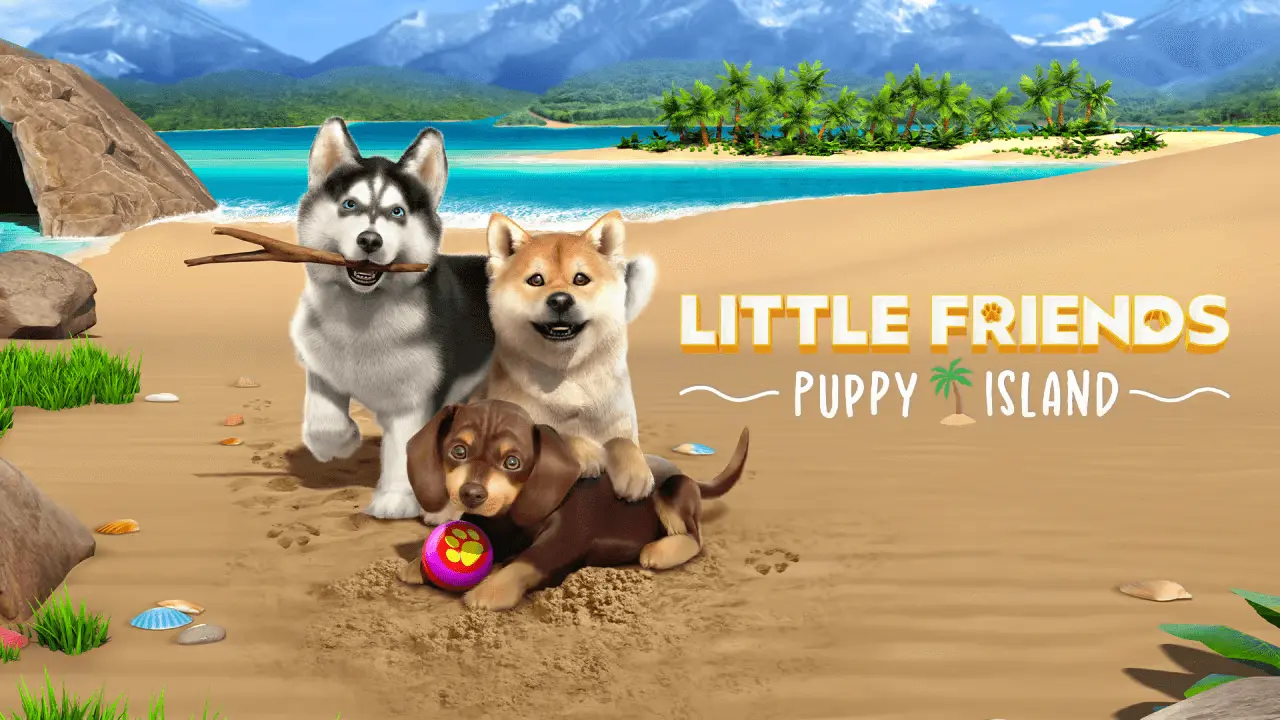 Little Friends: Puppy Island Logo