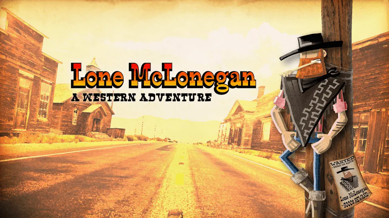 Lone McLonegan : A Western Adventure Logo