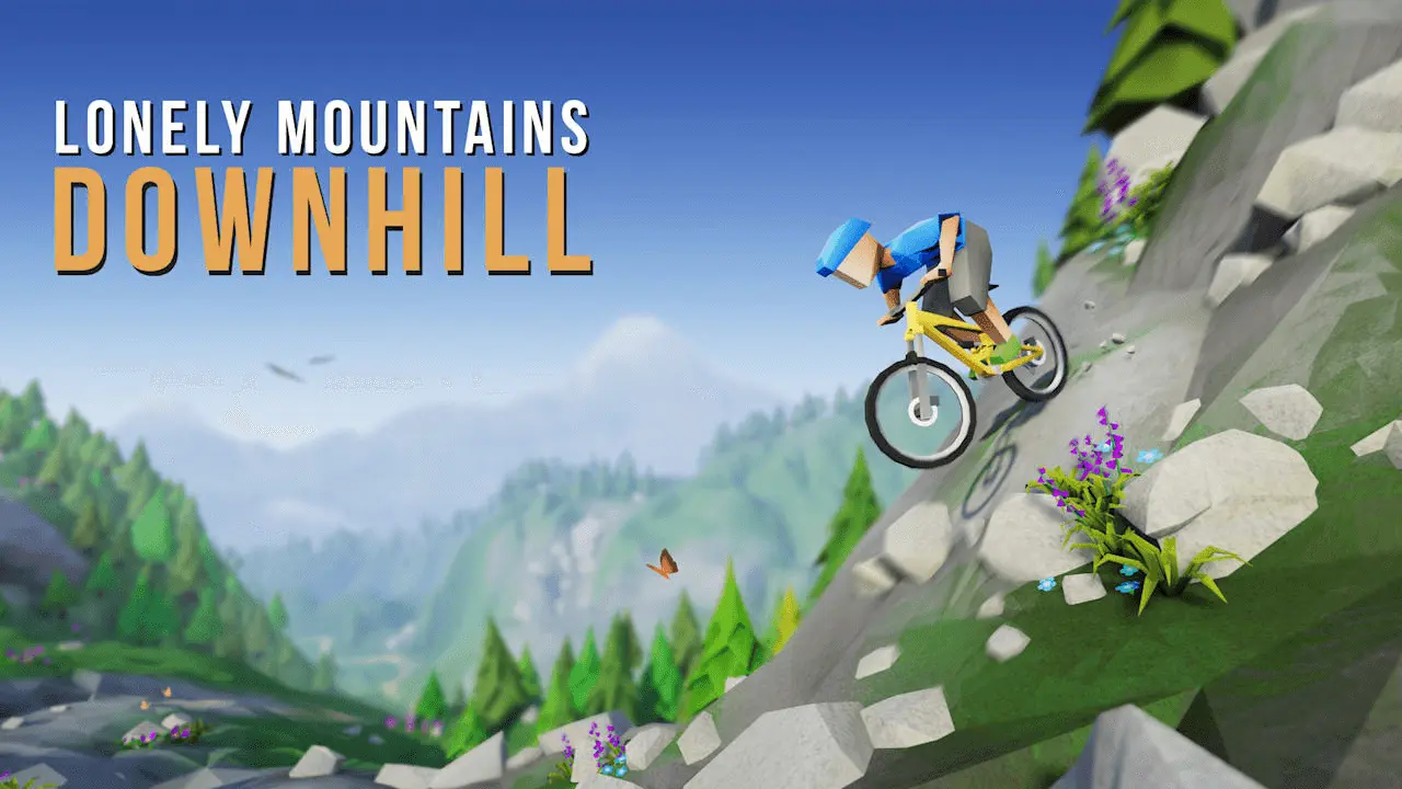 Lonely Mountains: Downhill Logo