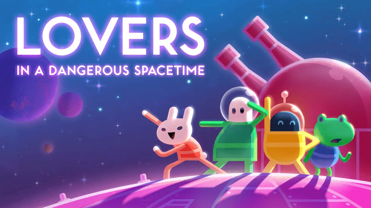 Lovers in a Dangerous Spacetime Logo