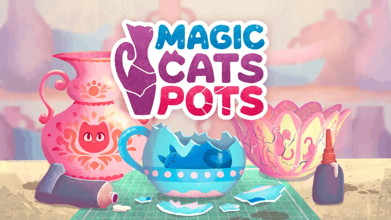 Magic Cats Pots Logo