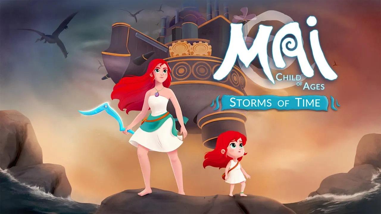 Mai: Child of Ages - Storms of Time Logo