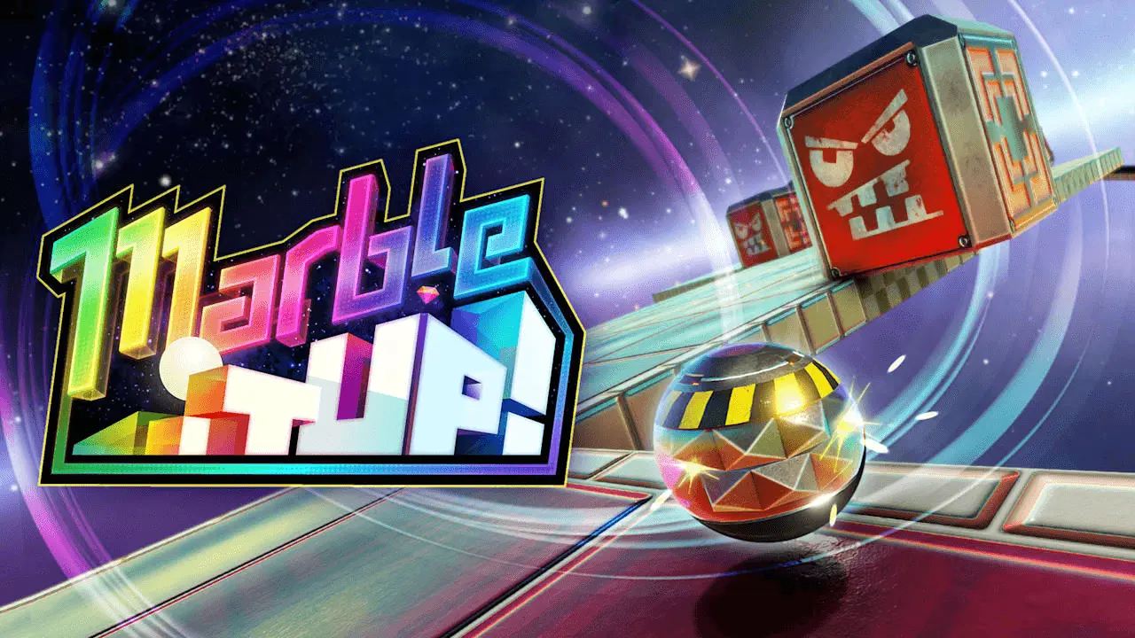 Marble It Up! Logo