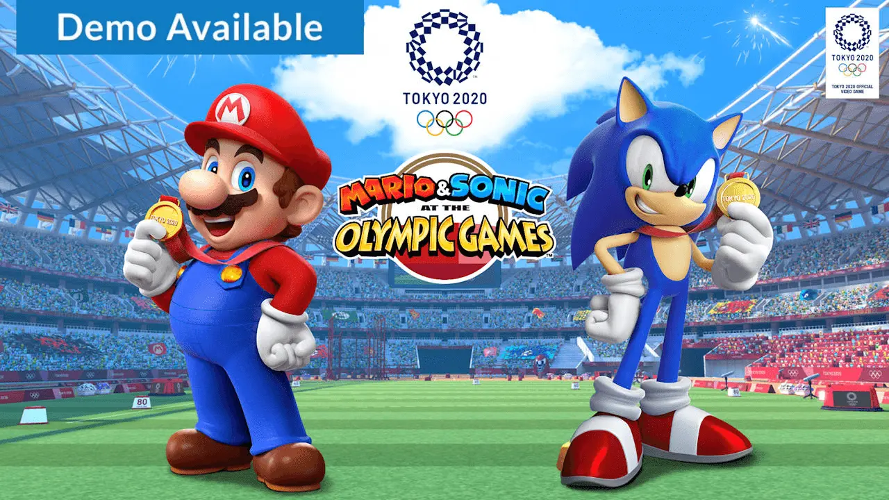 Mario & Sonic at the Olympic Games Tokyo 2020 Logo