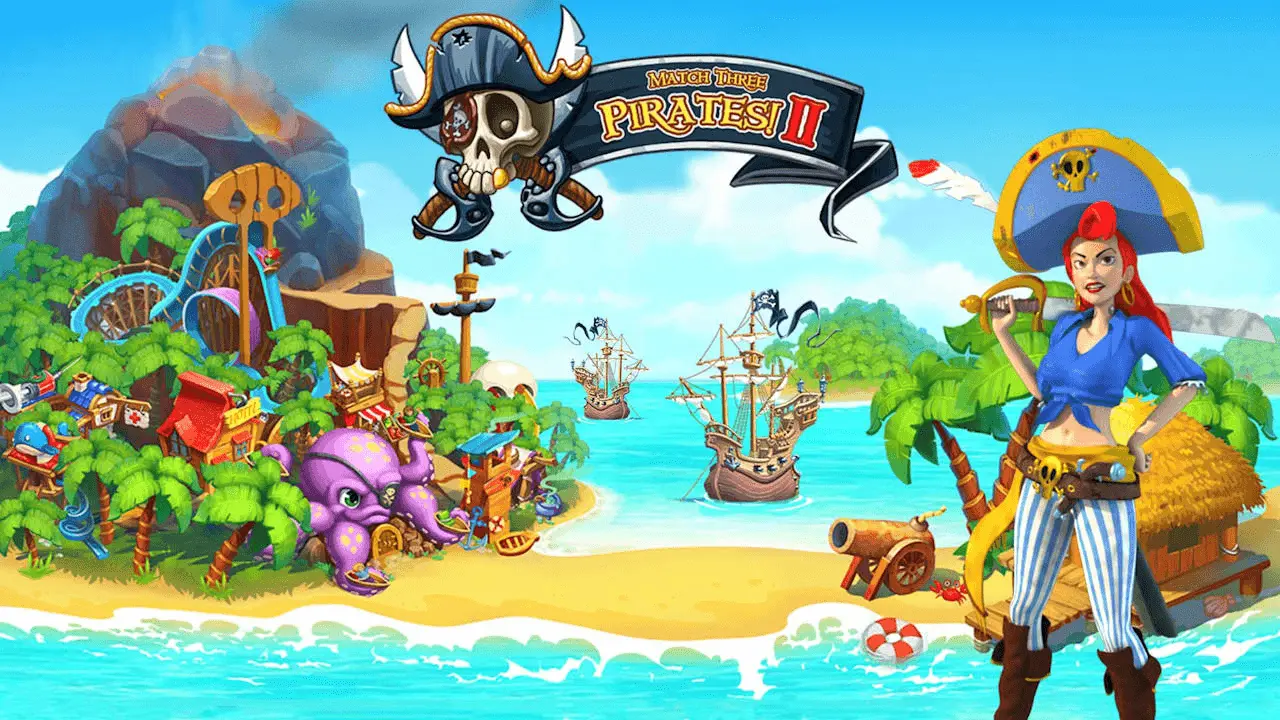 Match Three Pirates II Logo