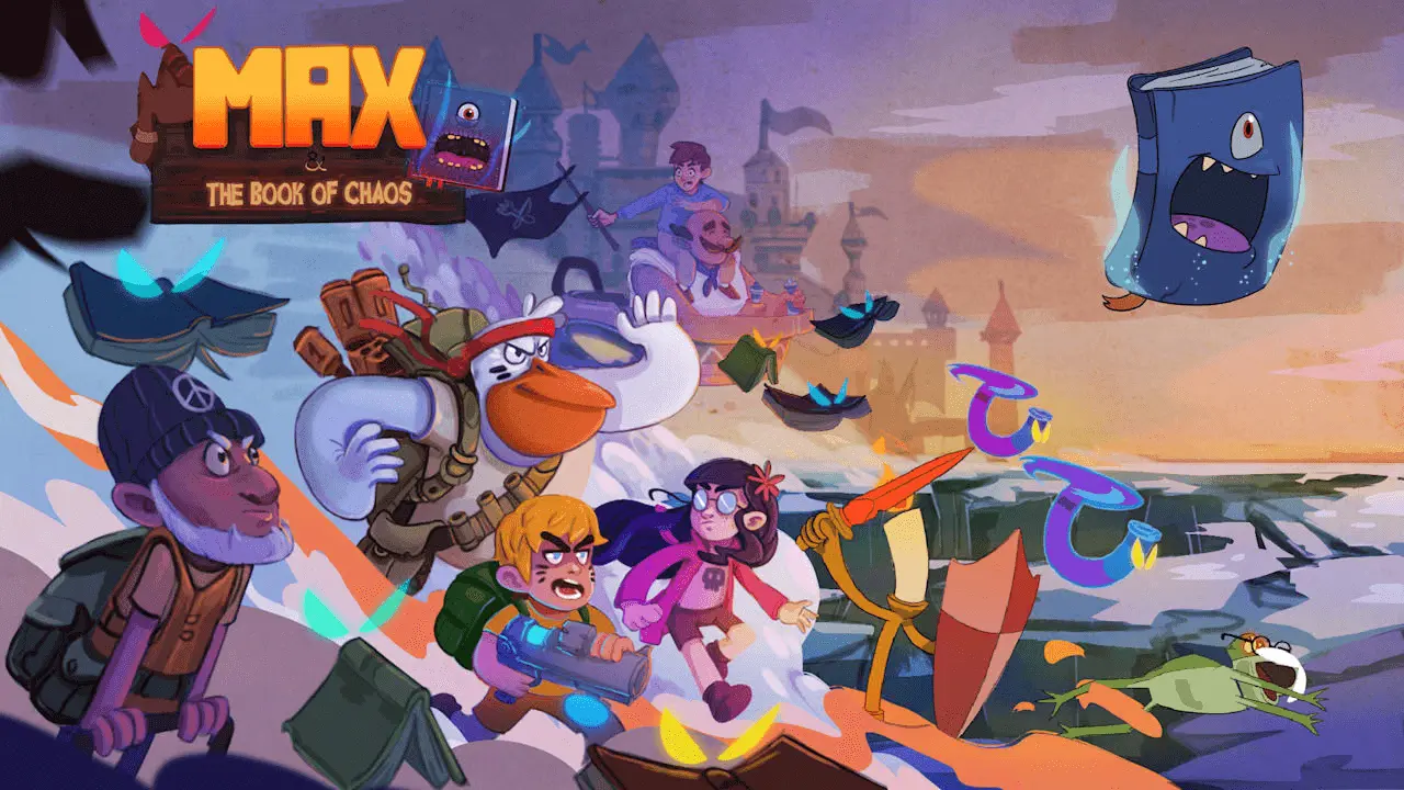 Max and the book of chaos Logo