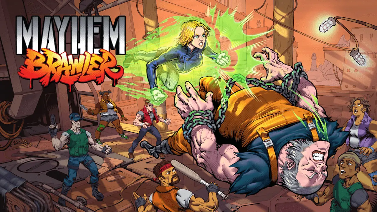 Mayhem Brawler Logo