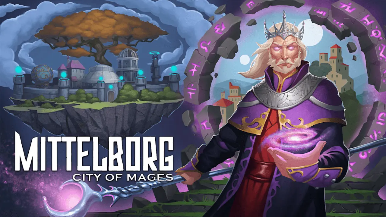Mittelborg: City of Mages Logo
