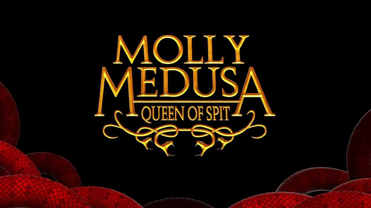 Molly Medusa: Queen of Spit Logo