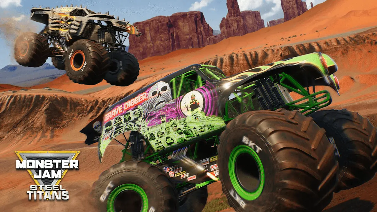 Monster Jam Steel Titans Logo