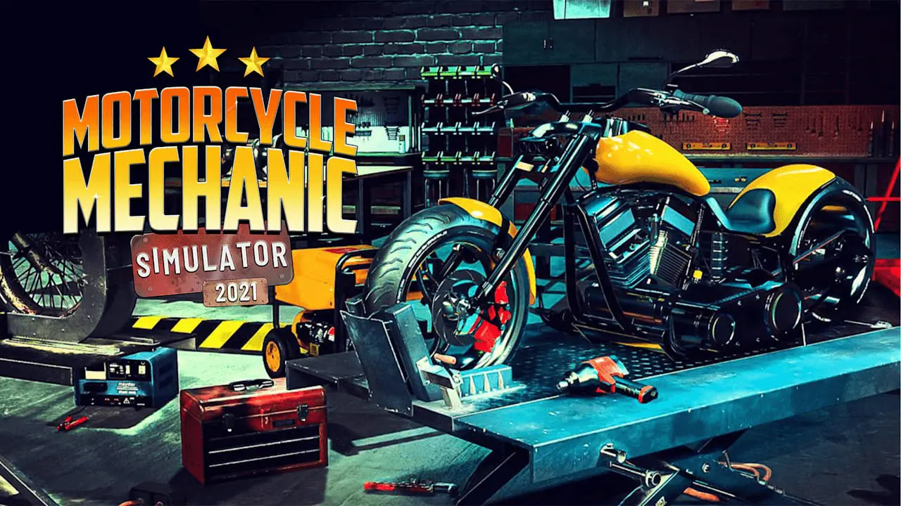 Motorcycle Mechanic Simulator 2021 Logo