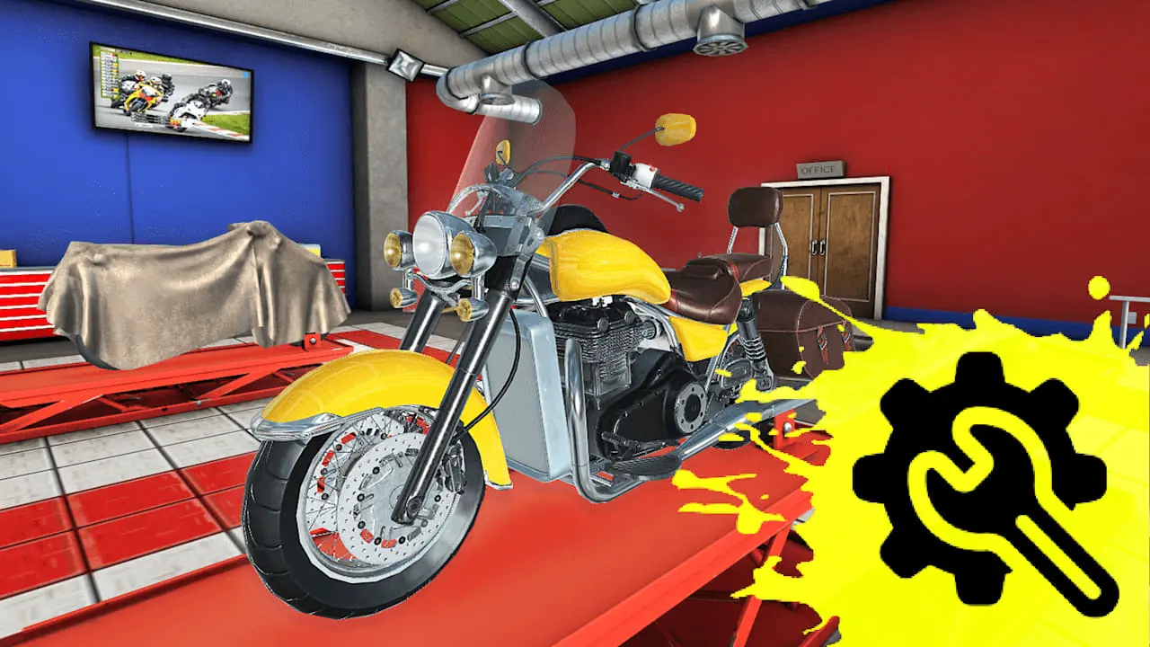 Motorcycle Mechanic Simulator Logo