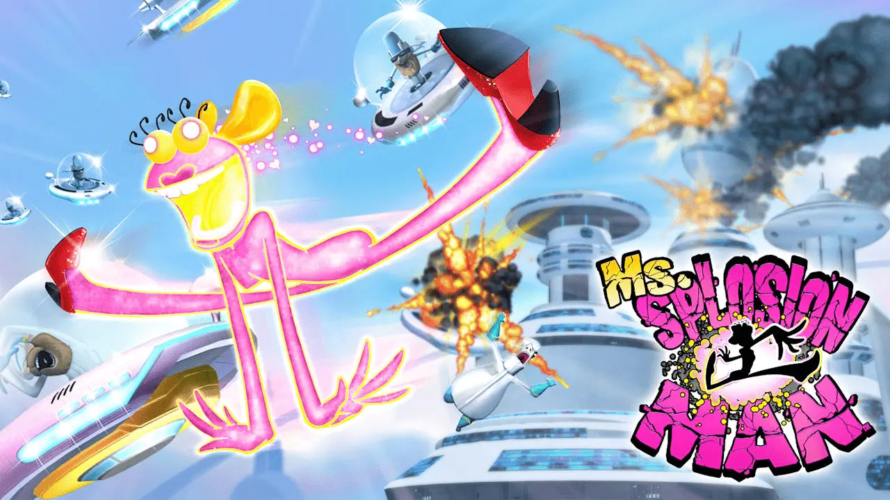 Ms. Splosion Man Logo