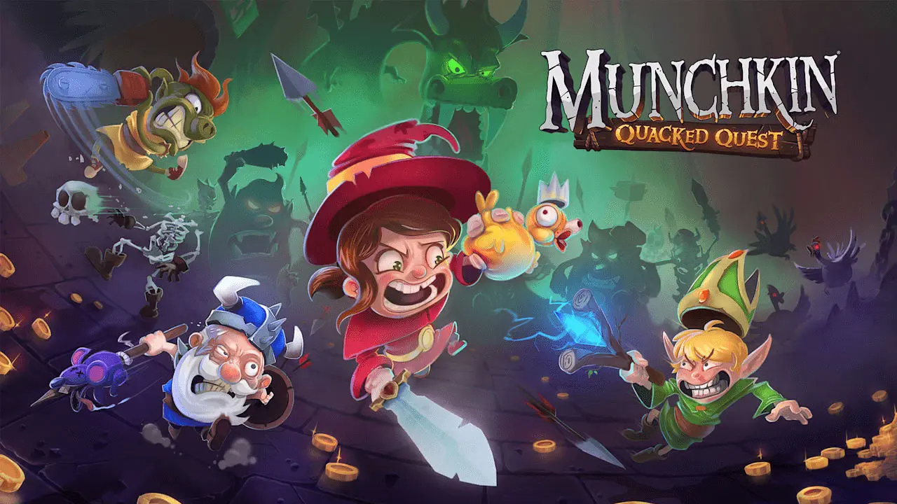 Munchkin: Quacked Quest Logo