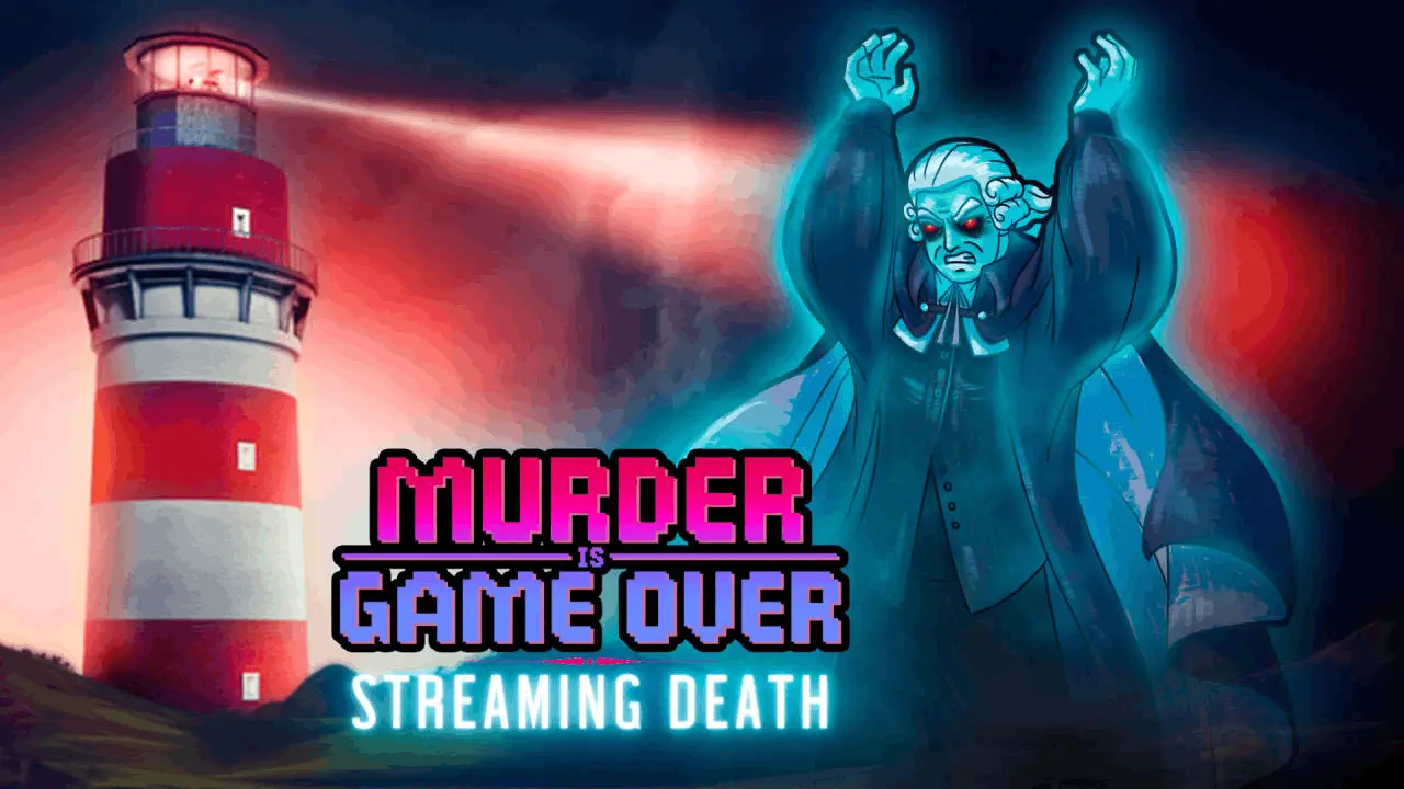 Murder Is Game Over: Streaming Death Logo