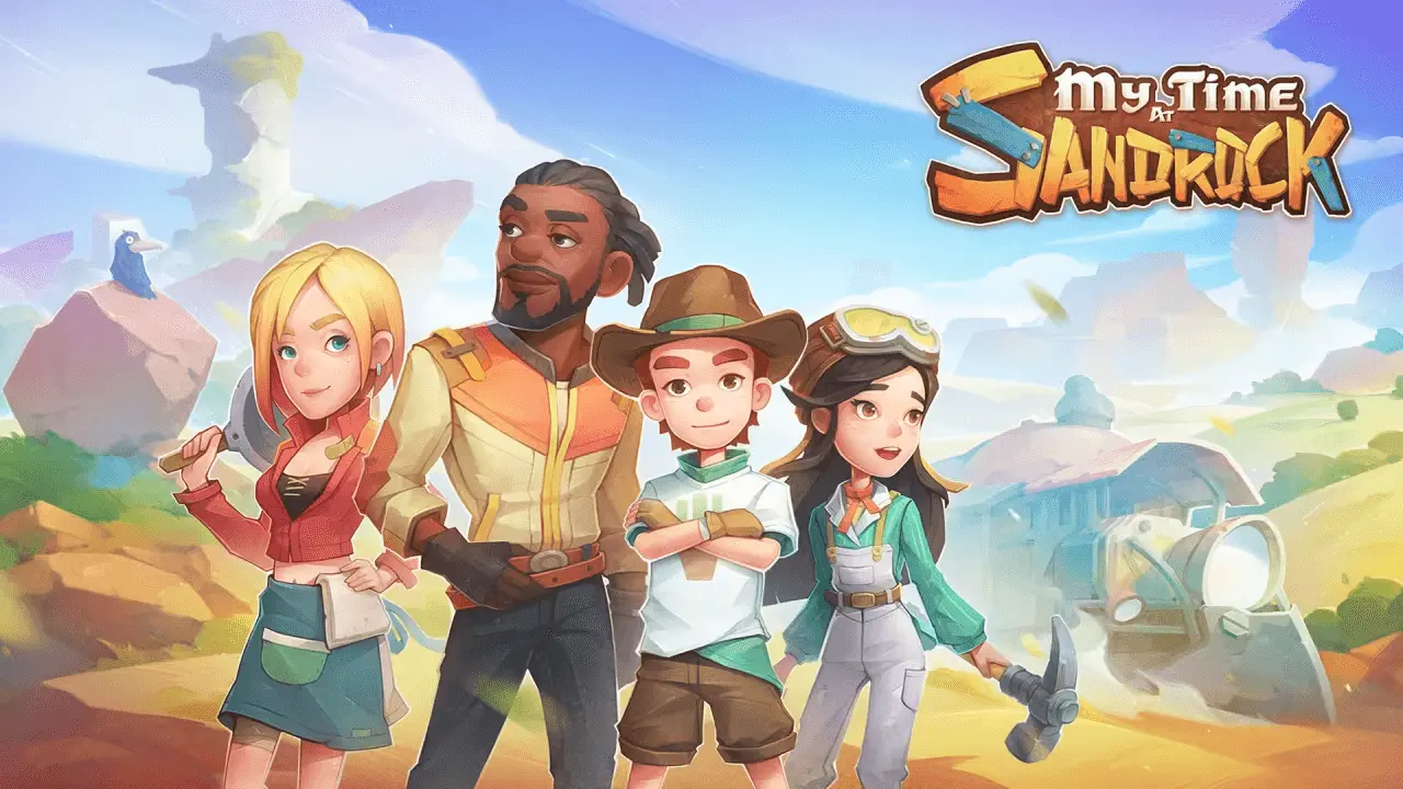 My Time at Sandrock Logo