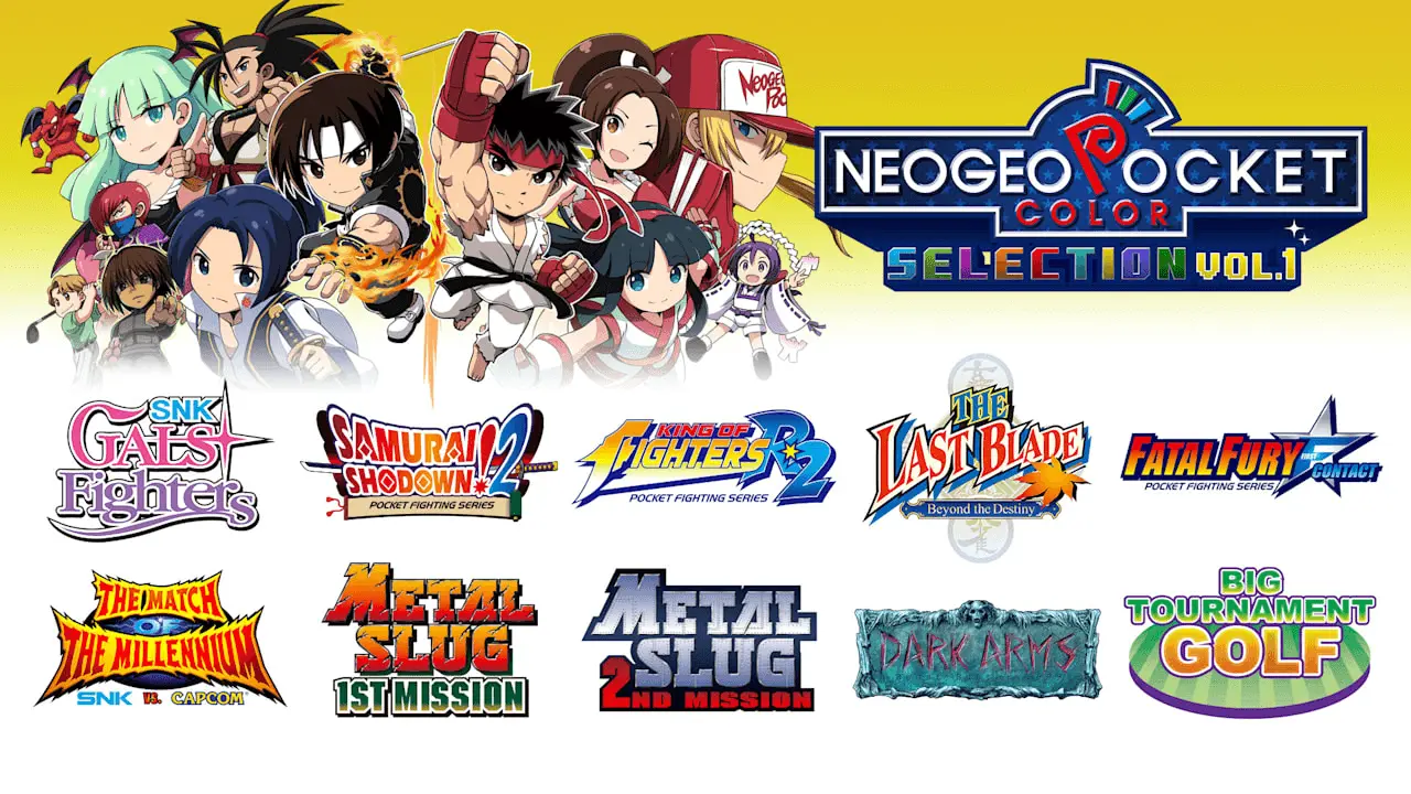 NEOGEO POCKET COLOR SELECTION Vol.1 Logo