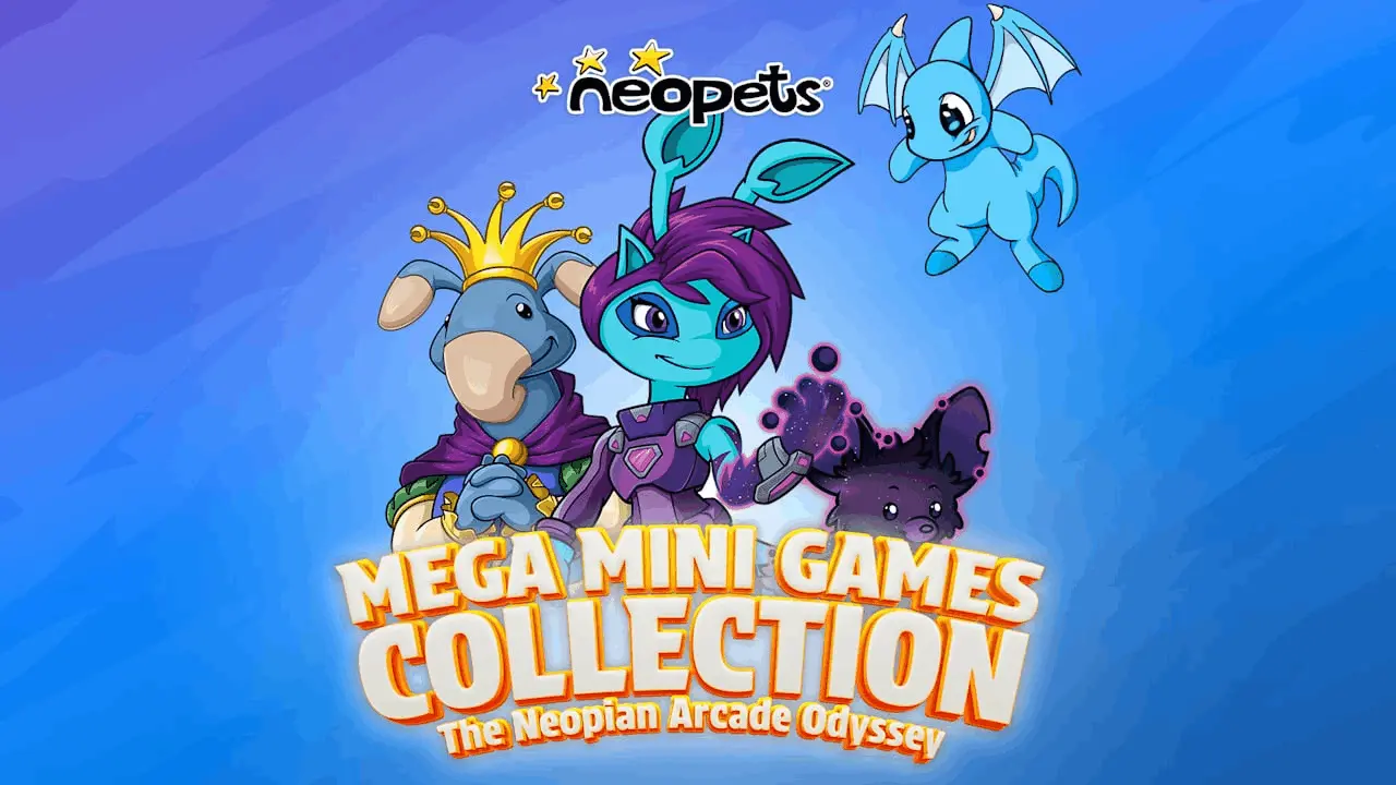Neopets - Mega Mini Games Collection - The Neopian Arcade Odyssey Logo
