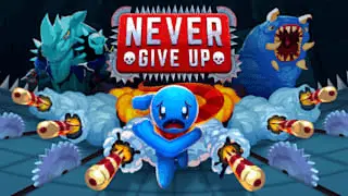 Never Give Up Banner