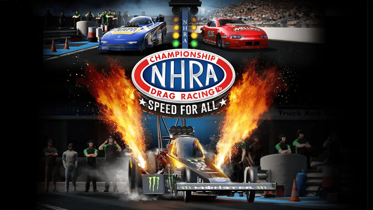NHRA Championship Drag Racing: Speed For All Logo