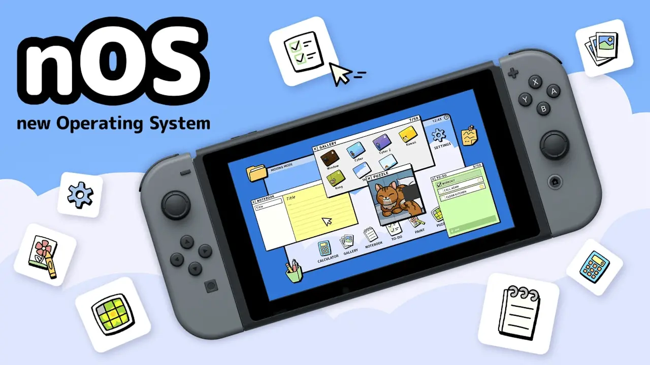 nOS new Operating System Logo
