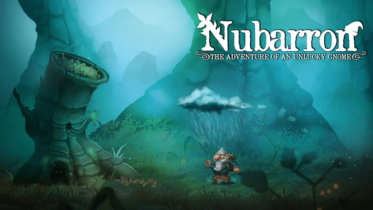 Nubarron: The adventure of an unlucky gnome Logo